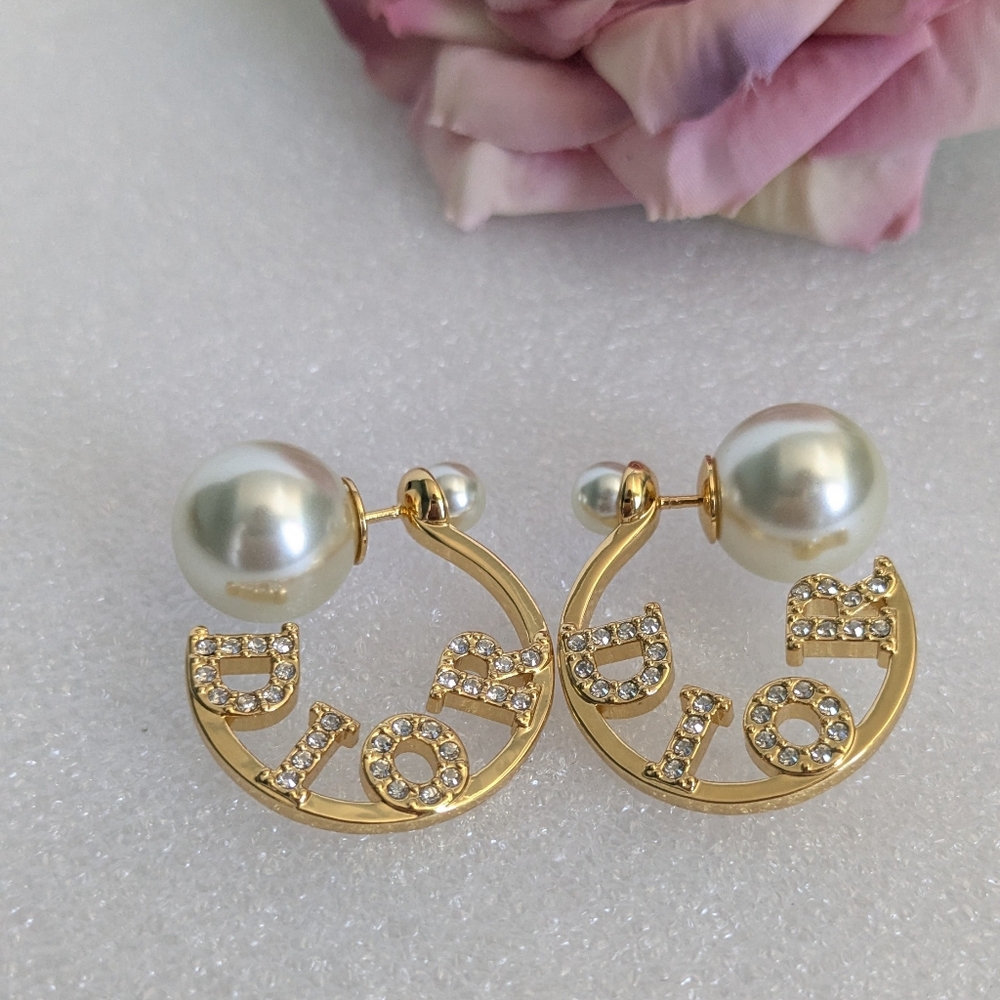 Dior Tribales Earrings - Authentic Pre-owned - Prestine condition